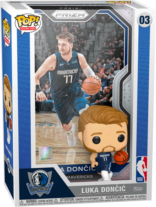 The Amazing Collectables Funko Pop! Trading Cards - NBA Basketball - Luka Doncic With Protector Case #03 Sports 3 The Amazing Collectables Funko Pop! Trading Cards - NBA Basketball - Luka Doncic With Protector Case #03 Sports