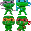 The Amazing Collectables Funko Pop! Teenage Mutant Ninja Turtles II: The Secret Of The Ooze - Artist Series - Bundle (Set Of 4) Bundles