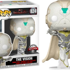 The Amazing Collectables Latest Additions Funko Pop! WandaVision - The Vision Diamond Glitter #824