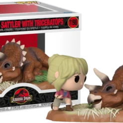 The Amazing Collectables Movies Funko Pop! Jurassic Park - Dr. Ellie Sattler With Triceratops Movie Moments #1198