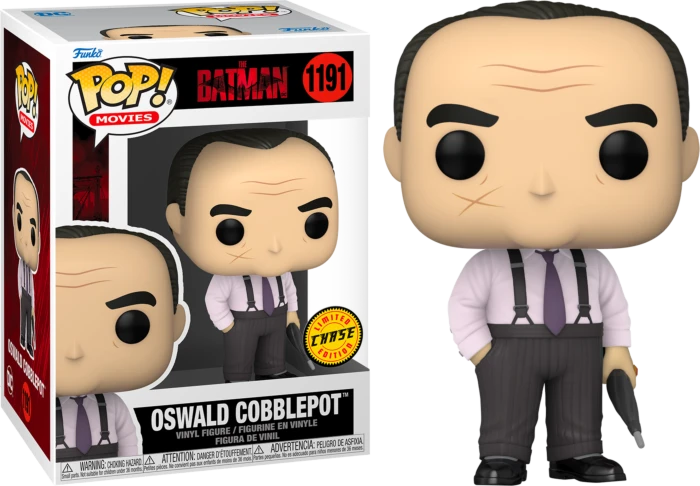The Amazing Collectables Chase Chance! Funko Pop! The Batman (2022) - Oswald Cobblepot (Penguin) #1191 - Chase Chance 4 The Amazing Collectables Chase Chance! Funko Pop! The Batman (2022) - Oswald Cobblepot (Penguin) #1191 - Chase Chance