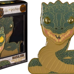 The Amazing Collectables Funko Pop! Harry Potter - Basilisk 4” Enamel Pin #08 Pop! Enamel Pins - NEW!