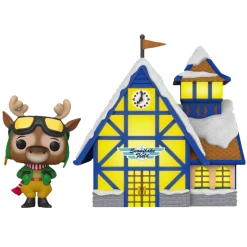 The Amazing Collectables Latest Additions Funko Pop! Town - Peppermint Lane - Harriet Camber With Snowflake Field Light Up