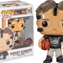 The Amazing Collectables Funko Pop! The Office - Dwight Schrute Basketball #1103 - Chase Chance