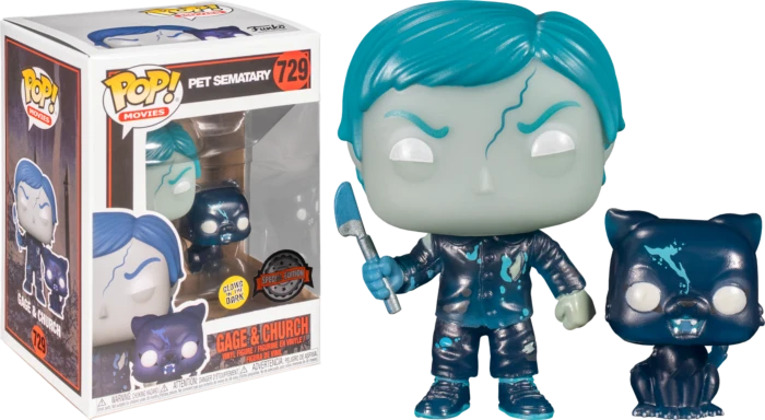 The Amazing Collectables Funko Pop! Pet Sematary - Undead Gage With Church Glow In The Dark #729 4 The Amazing Collectables Funko Pop! Pet Sematary - Undead Gage With Church Glow In The Dark #729