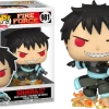 The Amazing Collectables Animation Funko Pop! Fire Force - Shinra With Fire #981