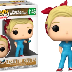 The Amazing Collectables Funko Pop! Parks And Recreation - Leslie The Riveter #1146
