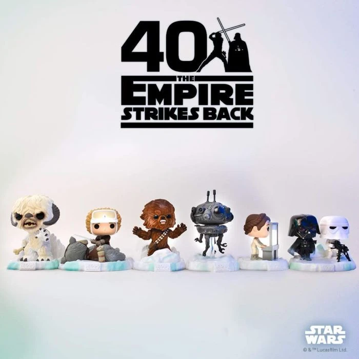 The Amazing Collectables Funko Pop! Star Wars Episode V: The Empire Strikes Back - Chewbacca Battle At Echo Base Flocked Deluxe #374 4 The Amazing Collectables Funko Pop! Star Wars Episode V: The Empire Strikes Back - Chewbacca Battle At Echo Base Flocked Deluxe #374
