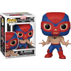 The Amazing Collectables Latest Additions Funko Pop! Marvel: Lucha Libre Edition - El Aracno Spider-Man #706