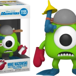 The Amazing Collectables Funko Pop! Monsters, Inc. - Mike Wazowski With Mitts 20th Anniversary #1155