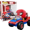 The Amazing Collectables Funko Pop! Rides - Spider-Man - Spider-Man With Spider Mobile #51
