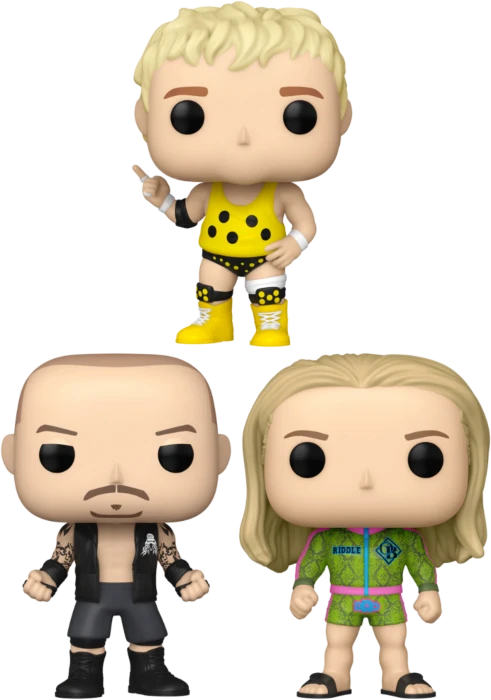 The Amazing Collectables Funko Pop! WWE - RKBrhodes - Bundle (Set Of 3) Bundles 3 The Amazing Collectables Funko Pop! WWE - RKBrhodes - Bundle (Set Of 3) Bundles