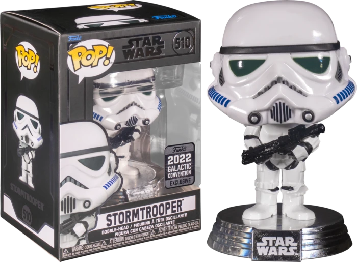 The Amazing Collectables Funko Pop! Star Wars - Stormtrooper #510 (2022 Galactic Convention Exclusive) 3 The Amazing Collectables Funko Pop! Star Wars - Stormtrooper #510 (2022 Galactic Convention Exclusive)