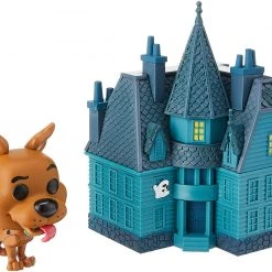 The Amazing Collectables Funko Pop! Town - Scooby Doo - Scooby Doo With Haunted Mansion #01
