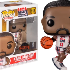 The Amazing Collectables Funko Pop! NBA Basketball - Karl Malone 1992 Team USA Jersey #113 Sports
