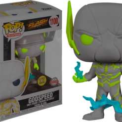 The Amazing Collectables Latest Additions Funko Pop! The Flash (2014) - Godspeed Glow In The Dark #1100
