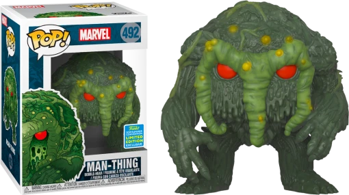 The Amazing Collectables Funko Pop! The Man-Thing - Man-Thing #492 (2019 SDCC Exclusive) Latest Additions