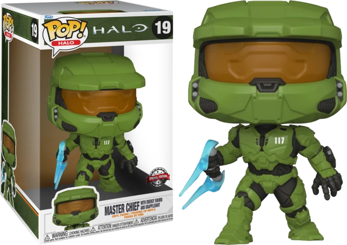 The Amazing Collectables Funko Pop! Halo Infinite - Master Chief 10" #19 3 The Amazing Collectables Funko Pop! Halo Infinite - Master Chief 10" #19