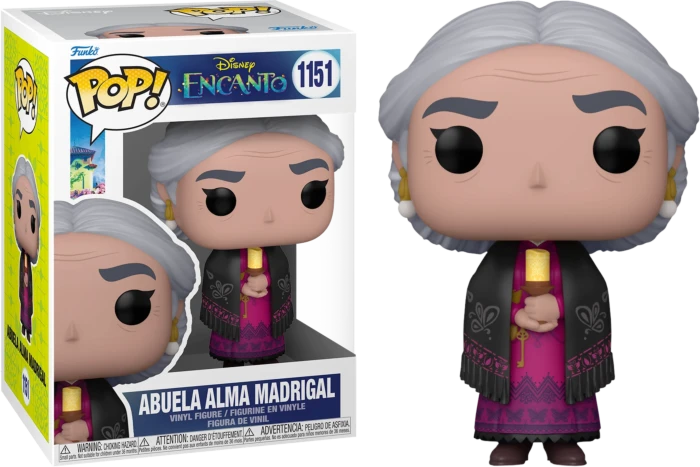 The Amazing Collectables Latest Additions Funko Pop! Encanto (2021) - Abuela Alma Madrigal #1151 3 The Amazing Collectables Latest Additions Funko Pop! Encanto (2021) - Abuela Alma Madrigal #1151