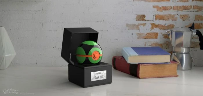 The Amazing Collectables Pokemon - Dusk Ball 1:1 Scale Life Size Die-Cast Prop Replica Latest Additions 4 The Amazing Collectables Pokemon - Dusk Ball 1:1 Scale Life Size Die-Cast Prop Replica Latest Additions