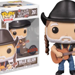 The Amazing Collectables Funko Pop! Willie Nelson - Willie Nelson With Cowboy Hat #261 Rocks
