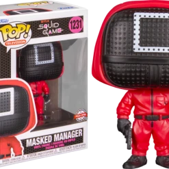 The Amazing Collectables Funko Pop! Squid Game - Masked Manager #1231 Television
