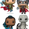 The Amazing Collectables Funko Pop! Thor 4: Love And Thunder - Thor, Mighty Thor, Gorr & Valkyrie - 4-Pack 1 The Amazing Collectables Funko Pop! Thor 4: Love And Thunder - Thor, Mighty Thor, Gorr & Valkyrie - 4-Pack