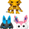 The Amazing Collectables Funko Pop! Pokemon - Abracadabra Alakazam - Bundle (Set Of 3) Bundles