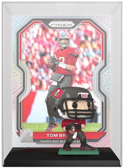 The Amazing Collectables Sports Funko Pop! Trading Cards - NFL Football - Tom Brady Tampa Bay Buccaneers With Protector Case #11 4 The Amazing Collectables Sports Funko Pop! Trading Cards - NFL Football - Tom Brady Tampa Bay Buccaneers With Protector Case #11