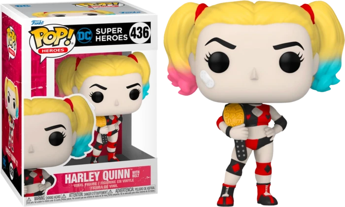 The Amazing Collectables Funko Pop! Batman - Harley Quinn With Belt #436 Latest Additions 3 The Amazing Collectables Funko Pop! Batman - Harley Quinn With Belt #436 Latest Additions