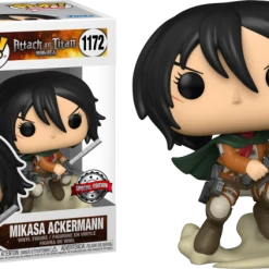 The Amazing Collectables Animation Funko Pop! Attack On Titan - Mikasa Ackerman With Swords #1172