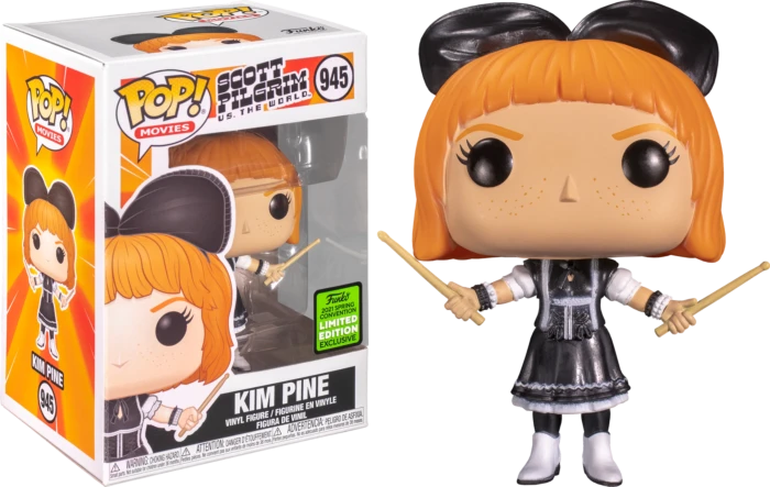 The Amazing Collectables Funko Pop! Scott Pilgrim Vs The World - Kim Pine #945 (2021 Spring Convention Exclusive) 3 The Amazing Collectables Funko Pop! Scott Pilgrim Vs The World - Kim Pine #945 (2021 Spring Convention Exclusive)