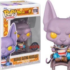The Amazing Collectables Animation Funko Pop! Dragon Ball Super - Beerus Eating Noodles #1110
