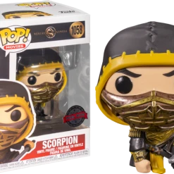 The Amazing Collectables Funko Pop! Mortal Kombat (2021) - Scorpion Crouching #1058 Video Games