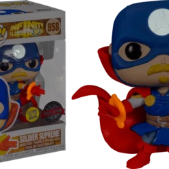 The Amazing Collectables Latest Additions Funko Pop! Infinity Warps - Soldier Supreme With No Shield Glow In The Dark #858