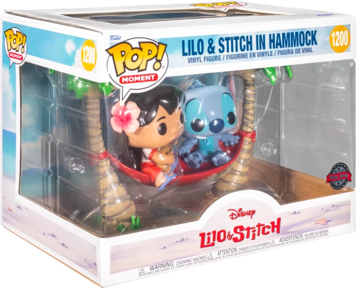 The Amazing Collectables Funko Pop! Lilo & Stitch - Lilo And Stitch In Hammock Movie Moments - 2-Pack #1200 5 The Amazing Collectables Funko Pop! Lilo & Stitch - Lilo And Stitch In Hammock Movie Moments - 2-Pack #1200