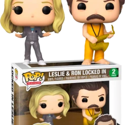 The Amazing Collectables Funko Pop! Parks And Recreation - Ron & Leslie Locked In - 2-Pack Television