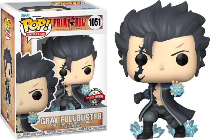 The Amazing Collectables Funko Pop! Fairy Tail - Gray Fullbuster Devil Slayer #1051 Animation 3 The Amazing Collectables Funko Pop! Fairy Tail - Gray Fullbuster Devil Slayer #1051 Animation