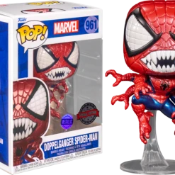 The Amazing Collectables Latest Additions Funko Pop! Spider-Man - Doppelganger Spider-Man Metallic #961