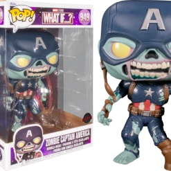 The Amazing Collectables Funko Pop! What If… - Zombie Captain America 10" #959 Latest Additions