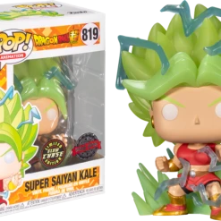The Amazing Collectables Chase Chance! Funko Pop! Dragon Ball Super - Super Saiyan Kale With Energy Base #819 - Chase Chance