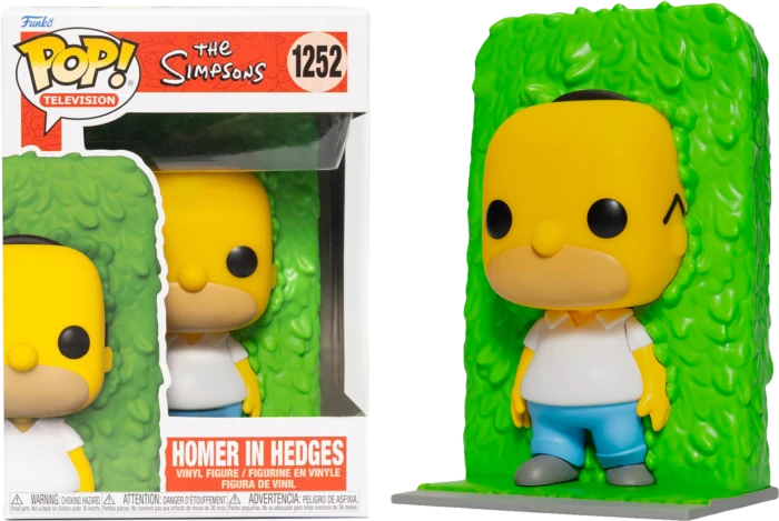 The Amazing Collectables Funko Pop! The Simpsons - Homer In Hedges #1252 Television 3 The Amazing Collectables Funko Pop! The Simpsons - Homer In Hedges #1252 Television