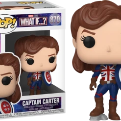 The Amazing Collectables Funko Pop! Marvel: What If… - Captain Carter #870