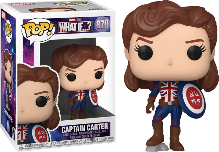 The Amazing Collectables Funko Pop! Marvel: What If… - Captain Carter #870 3 The Amazing Collectables Funko Pop! Marvel: What If… - Captain Carter #870