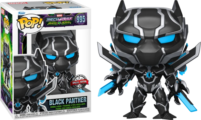 The Amazing Collectables Funko Pop! Marvel Mech Strike: Monster Hunters - Black Panther #995 3 The Amazing Collectables Funko Pop! Marvel Mech Strike: Monster Hunters - Black Panther #995
