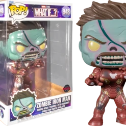 The Amazing Collectables Funko Pop! What If… - Zombie Iron Man Metallic 10" #948
