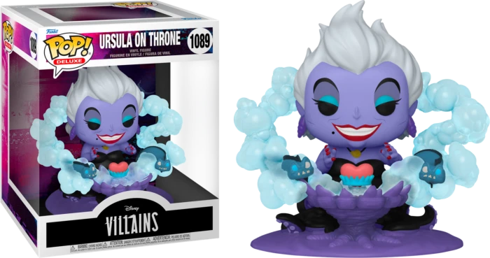 The Amazing Collectables Funko Pop! The Little Mermaid - Ursula On Throne Deluxe #1089 3 The Amazing Collectables Funko Pop! The Little Mermaid - Ursula On Throne Deluxe #1089