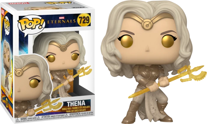 The Amazing Collectables Funko Pop! Eternals (2021) - Thena #729 Latest Additions 3 The Amazing Collectables Funko Pop! Eternals (2021) - Thena #729 Latest Additions
