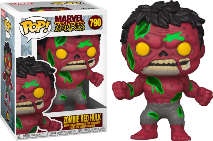 The Amazing Collectables Funko Pop! Marvel Zombies - Red Hulk Zombie #790 3 The Amazing Collectables Funko Pop! Marvel Zombies - Red Hulk Zombie #790