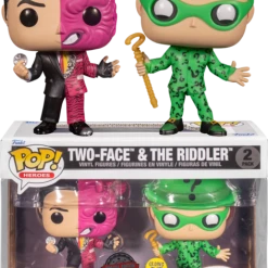 The Amazing Collectables Funko Pop! Batman Forever (1995) - Two Face & The Riddler Glow In The Dark - 2-Pack 5 The Amazing Collectables Funko Pop! Batman Forever (1995) - Two Face & The Riddler Glow In The Dark - 2-Pack